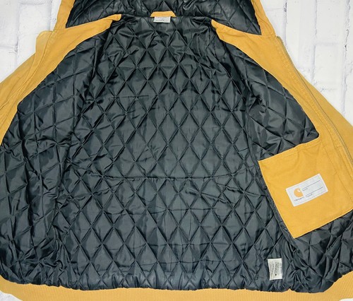 Carhartt Boys Brown Cavas Quilted Lined Insulated Full-Zip Jacket CP8489; L - Picture 7 of 10