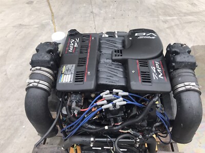 Mercury Marine MerCruiser 7.4 MPI 454 V8 Engine NO SALT Drop In Ready 352 HRS