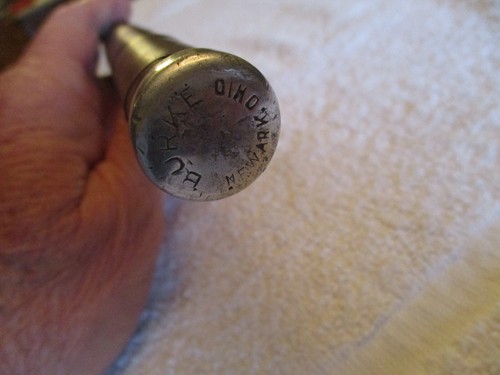 VINTAGE BURKE GOLFRITE LEGNO ALBERO 4 MASHIE FERRO RH raro ECCELLENTE mazza - Foto 8 di 9
