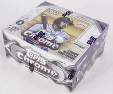 2022 TOPPS CHROME BASEBALL SEALED JUMBO HTA CASE 8 BOXES In Hand 5 Autos/Box