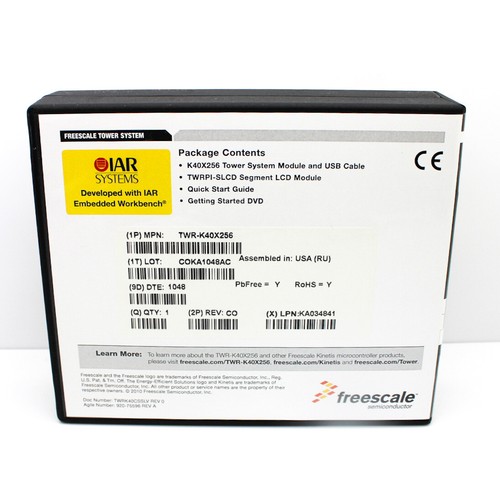 NXP Semiconductors Freescale Tower System Low-Power MCU TWR-K40X256 - Picture 4 of 4