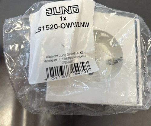 Schuko Steckdose LS1520-OWWLNWLED-Orientierungslicht alpinweiß NEU