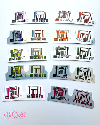 Custom Droid Stickers for Vintage Kenner Droid Figures – Pre-Cut in Multiple Col - Picture 3 of 10