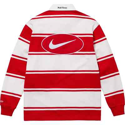 Supreme x Nike Stripe Rugby Black Red Purple 3colors SS25 Japan