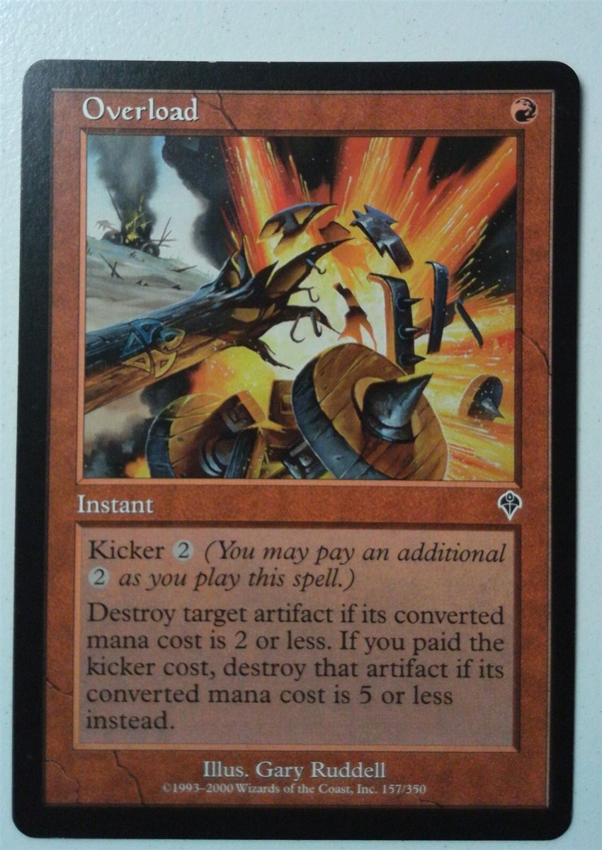 Overload *Common* Magic MtG x1 Invasion MP | eBay