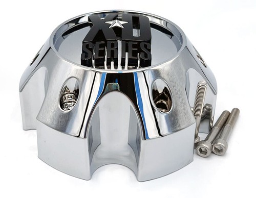 KMC XD Chrome Center Cap 1079L140, 6x135mm Ford - Picture 2 of 6