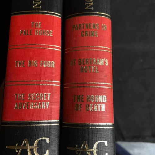 Agatha Christie 1970s Crime Collection 4x Hardcover Book Bundle - Picture 3 of 4