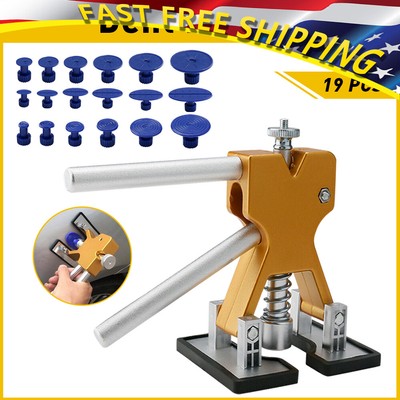 19X PDR Paintless Car Body Dent Puller Repair Tool Dint Damage Hail Remover Kit