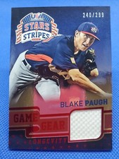 2015 Stars & Stripes BLAKE PAUGH Jersey card #/299 ARIZONA WILDCATS Baseball