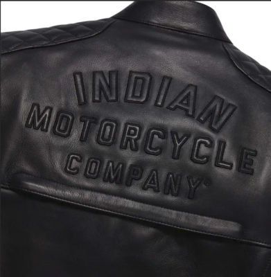 ⭐️ t.t ⭐️Indian Motorcycl チマヨ袖レザージャケット INDIAN（インディアン） インディアンモトサイクル ライダース