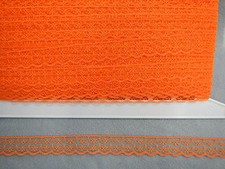 Flat Lace Orange - 20 metres 133 