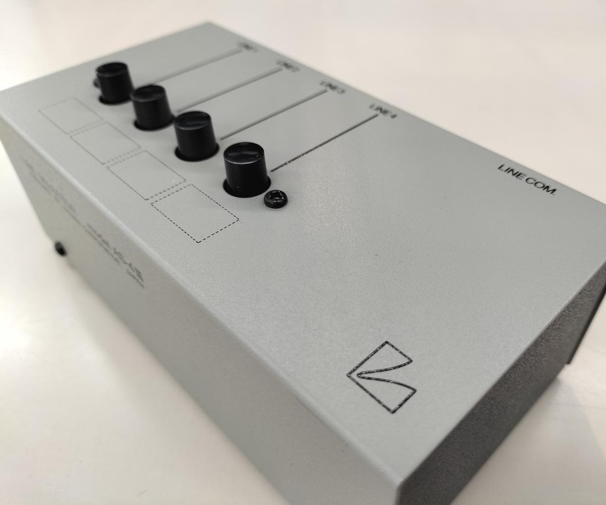 LUXMAN SPEAKER SELECTOR model AS-5Ⅲ LUXMAN AS-5III Speaker Line Selector Silver Gray from japan