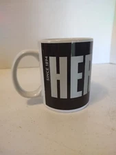 Hershey's Chocolate SILVER LOGO Coffee Cup Brown Mug Galerie
