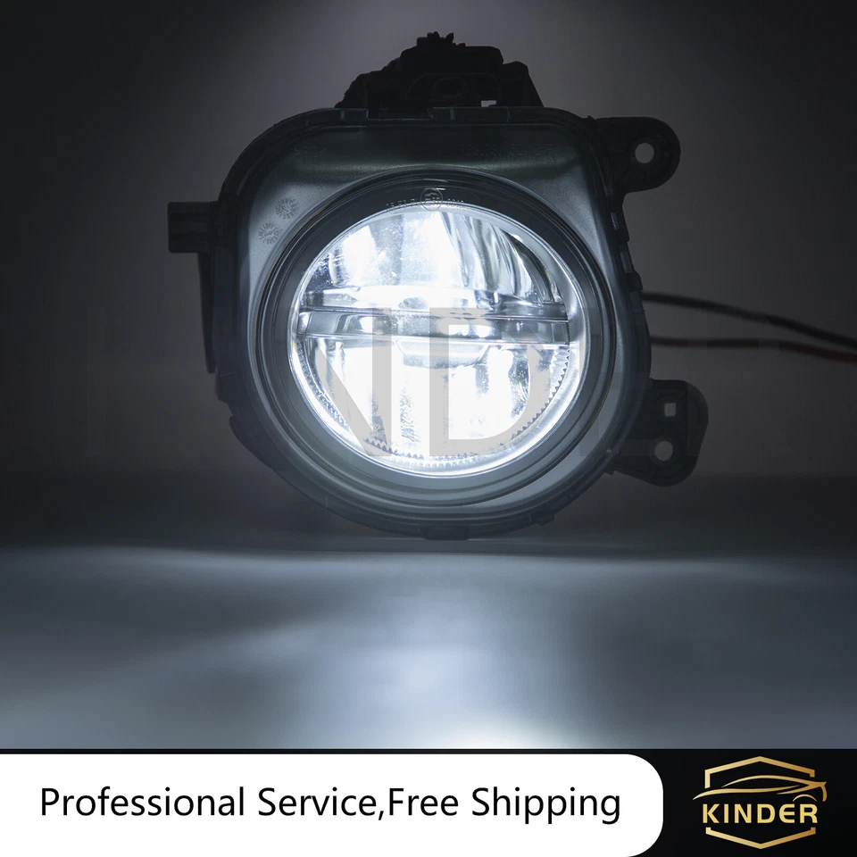 Par de luces antiniebla LED montadas en parachoques delantero para BMW X3 X4 X5 X6 Foto 2 de 4