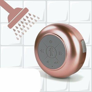 water resistant bluetooth shower speaker