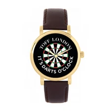 Toff London TLWS-31377 Ladies Large Its Darts Oclock Black Watch