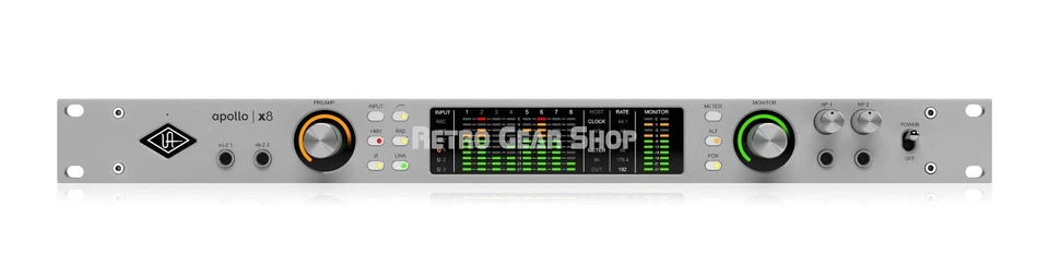 Universal Audio Apollo X8 Gen 2 Essentials+ Edition Thunderbolt Audio Interface - Image 2 of 4