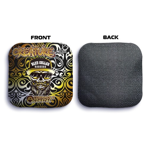 Cornhole Coastal 4er Set Regulation Professional Corn Hole Bags (Kreatur) - Bild 43 von 65