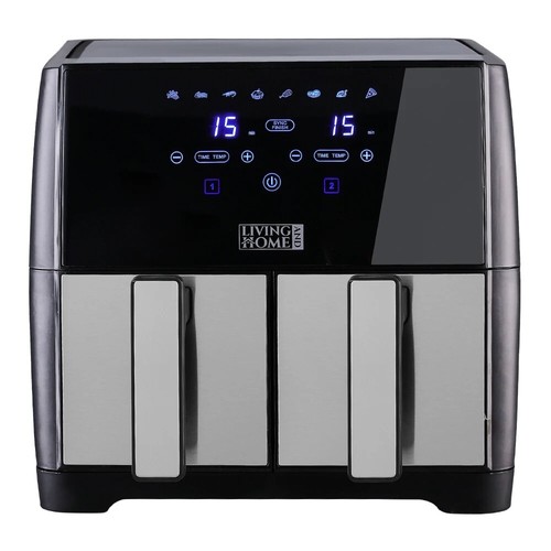 8L Dual Zone Digital Air Fryer Backofen Herd Ölfrei Fettarm mit 100 Fach Groß✨ - Bild 3 von 12