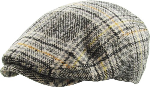 Newsboy Ivy Ascot Cabbie Hat Cap Plaid Wool Herringbone Gatsby Golf Driving - Picture 202 of 213