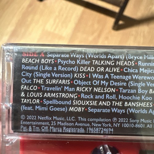 Stranger Things 4 Soundtrack - Urban Outfitters Excl Red Cassette Tape - Sealed! - Picture 5 of 11