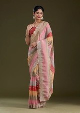 Heavy Fancy Bollywood Saree Designer Indian Sari Ethnic Wedding Party Eid Wear