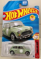 Hot Wheels Austin Mini Cooper S 164 Green White Then Now 2026 Diecast Car Hot Wheels Austin Mini Cooper S 164 Green White Then Now 2026 Diecast Car