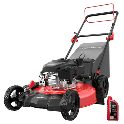 #ad #ad PowerSmart DB8602S Gas Lawn Mower 170cc Self Propelled Black $284.00