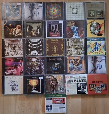 Jethro Tull - CD's - Konvolut - Boxen
