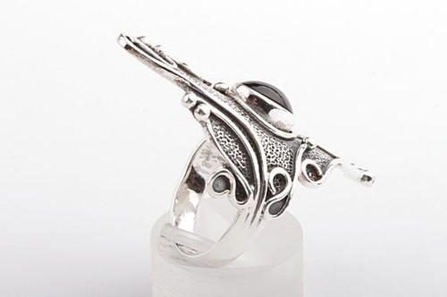 Onyx Ring 925 Sterling Silber Top! - - Bild 4 von 6