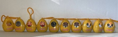 Aggretsuko Cutie Beans Lot of 9 Sanrio Uncommon Common with cases