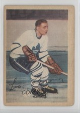 1953-54 Parkhurst Leo Boivin #6 HOF 16ez