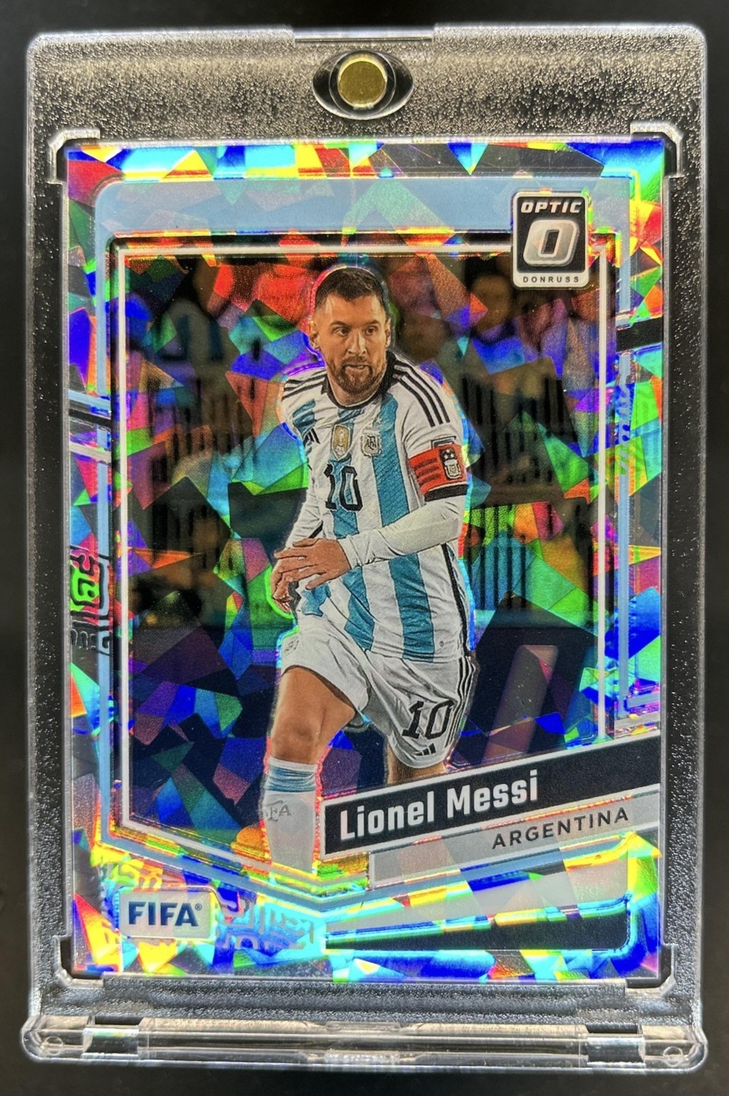 2023-24 Panini Donruss Lionel Messi Optic Ice #1 Argentina