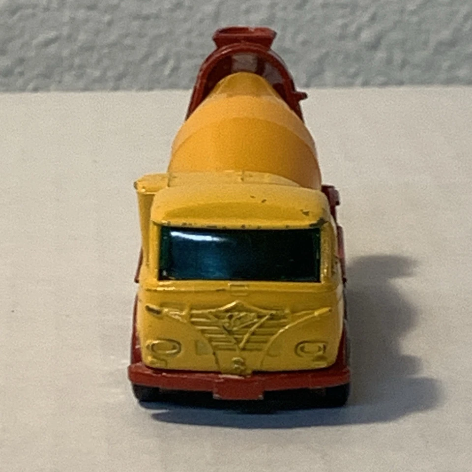 Camión mezclador de cemento Matchbox Lesney Superfast No 21 de colección para hormigón forrajero Reino Unido Foto 4 de 4