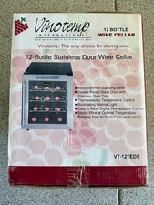 Vinotemp Thermoelectric Wine Cellar Model #VT-12TEDS...NEW!!