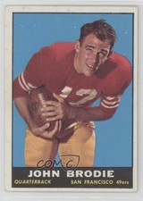 1961 Topps John Brodie #59 0ls