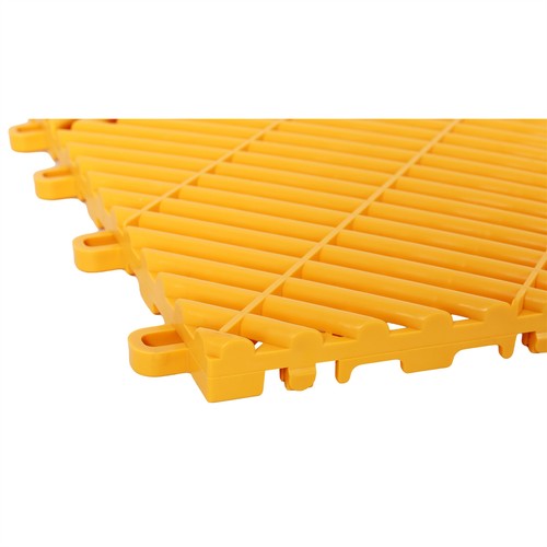 25pcs 15.6x15.6" Plastic Interlocking Modular Garage Flooring Tile Drainage Tile - Afbeelding 21 van 29