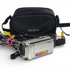 Sony Handycam DCR-SX34E Camcorder 4GB HDD 60x Optical Zoom + Charger & Bag