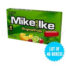 Mike and Ike Original Fruits Candy 0.78 Ounce Lot of 48 Boxes