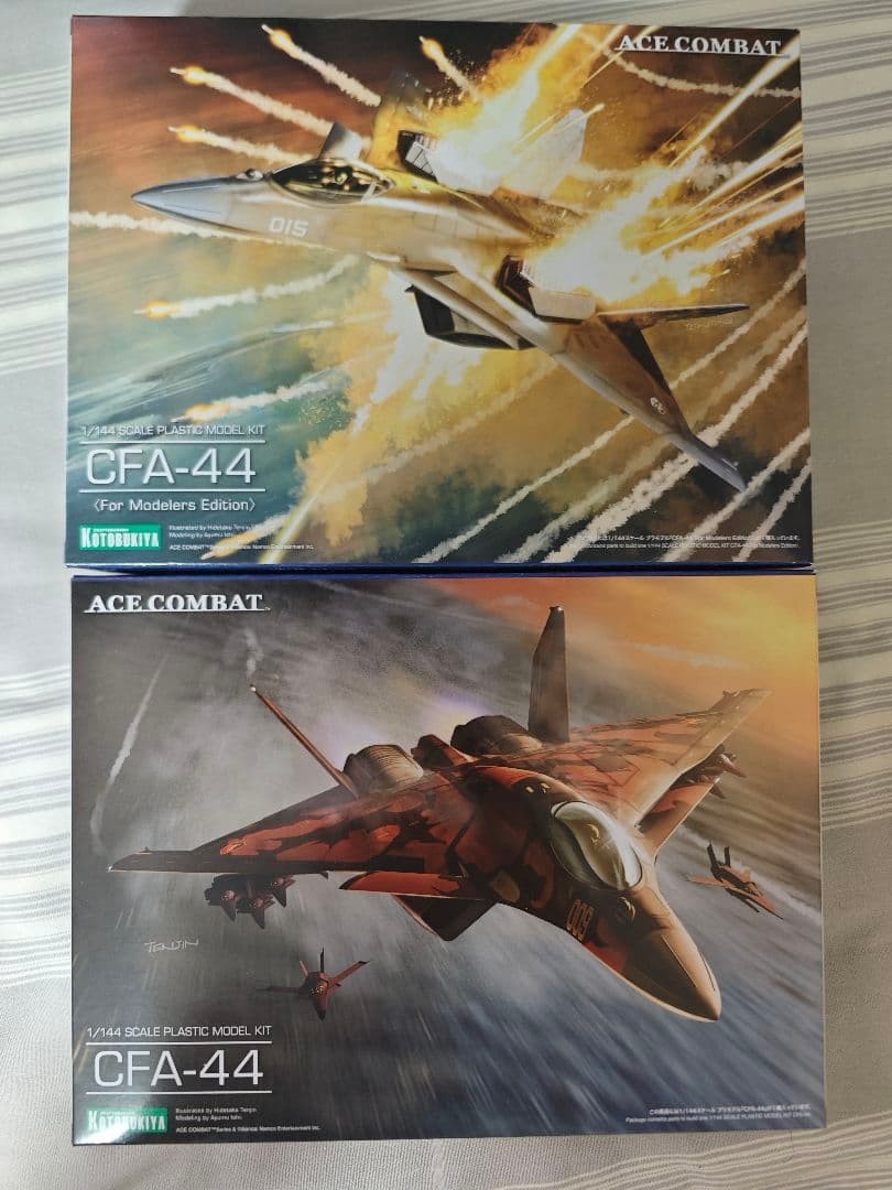 1/144 CFA-44 KOTOBUKIYA ACE COMBAT TWO SET #9f19eb | eBay
