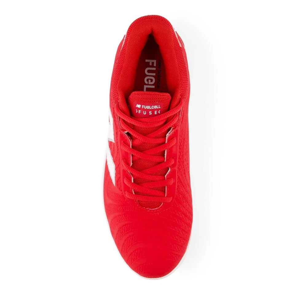 Botines New Balance FuelCell FUSEv4 de lanzamiento rápido moldeados bajos rojos|blancos talla 9,5 para mujer Foto 3 de 3
