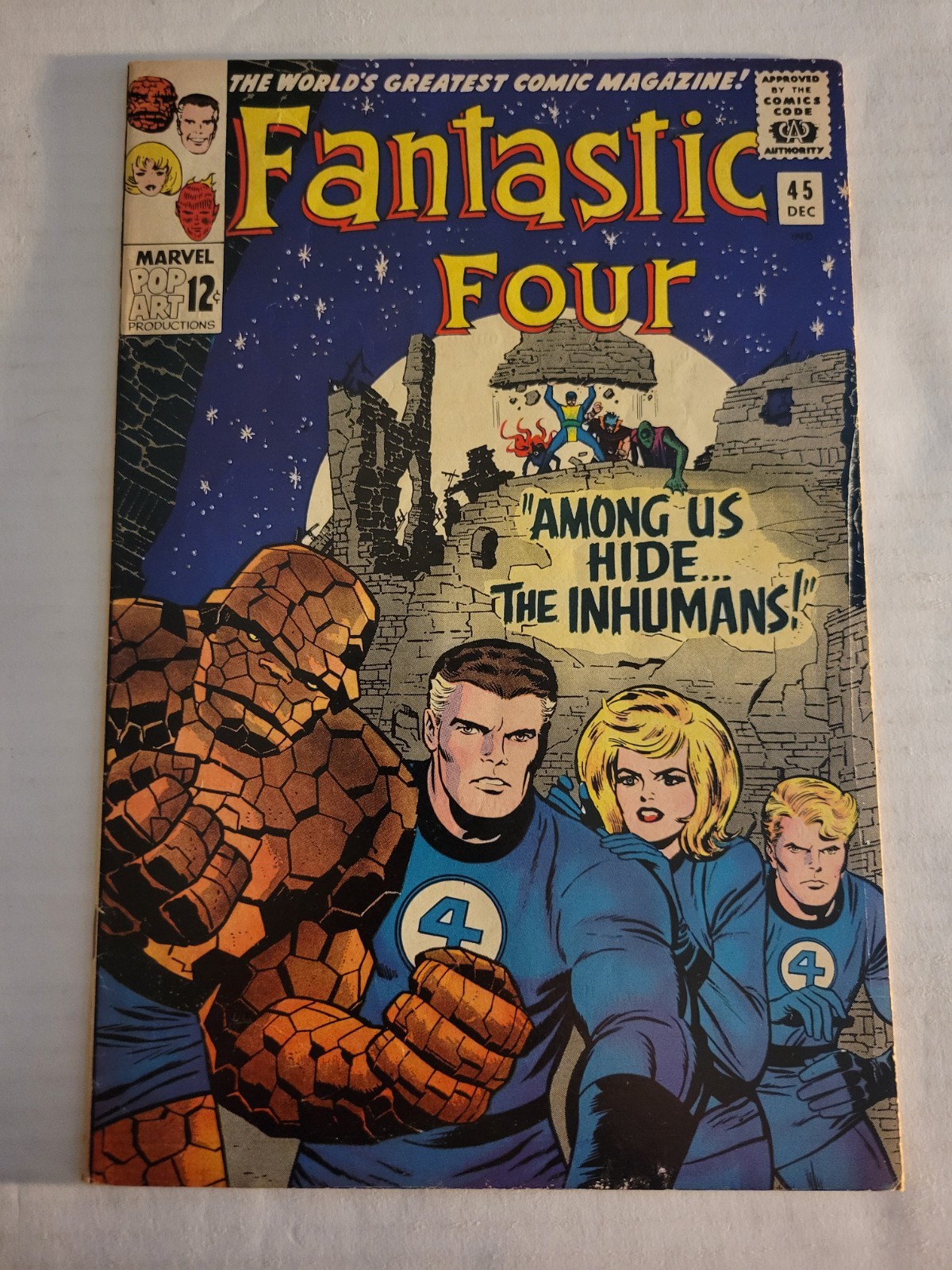 Fantastic Four #1 (1961) 1st Marvel Silver Age Team – Museale Erstausgabe im Archiv-Case