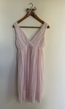 The Gap Women’s Light Pink Baby Doll Style Dress Cotton Silk Summer 2007 Size 4