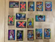 Dragon Ball Carddass 12 Piece Set Used Bandai 1993 1995 Anime Collectible