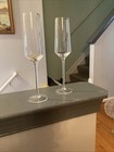 Open Box Elixir Glassware Clear 8 oz Classic Champagne Flutes 2Pk.m