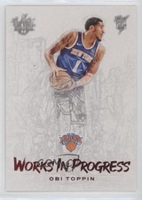 2020-21 Panini Court Kings Works in Progress Ruby 105/149 Obi Toppin #2 0g27