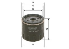 Bosch 0 451 103 300 Ölfilter für ALFA ROMEO  passend für FIAT LANCIA