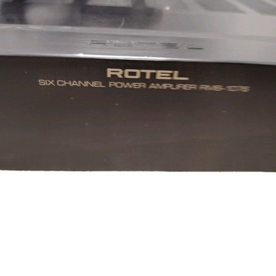 Rotel RMB-1076 Six Channel Power Amplifier Tested High End Audio File