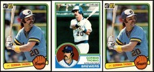 1983 Gorman Thomas (3) Card Lot - Running Low – Final Chance to Order Today!