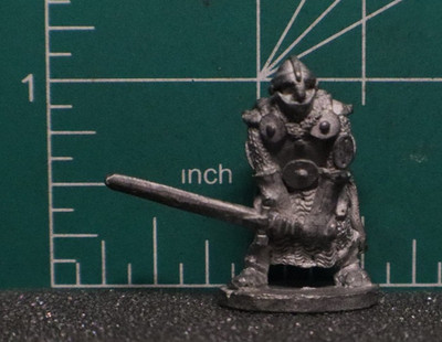 Grenadier models -  FIGHTER WITH GREAT SWORD - D&D -  METAL MINIATURES